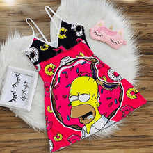 Load image into Gallery viewer, Cartoon print suspender dress(AY1566)