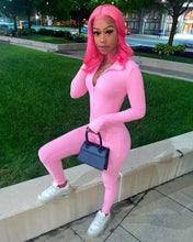 Load image into Gallery viewer, letter embroidery jumpsuit OS2025