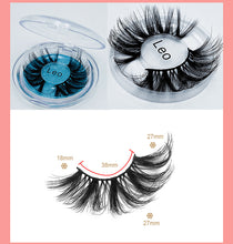 Load image into Gallery viewer, Sender false eyelashes mink hair AH2061