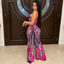 Load image into Gallery viewer, New suspender hollow leg pants suit AY1104