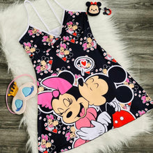 Load image into Gallery viewer, Cartoon print suspender dress(AY1566)