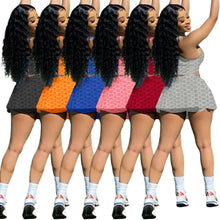 Load image into Gallery viewer, New two-piece slim tank top culottes(AY1051)