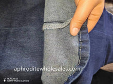 Load image into Gallery viewer, Fashion wide leg washed jeans stretch flared pants AY2645
