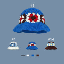 Load image into Gallery viewer, Fashionable flower knitted hat AE4138
