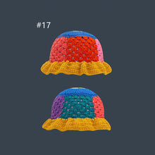 Load image into Gallery viewer, Fashionable flower knitted hat AE4138
