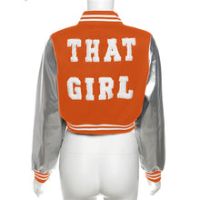 Load image into Gallery viewer, Fashion patchwork baseball jacket AY3150
