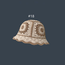 Load image into Gallery viewer, Fashionable flower knitted hat AE4138
