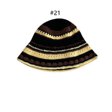 Load image into Gallery viewer, Fashionable flower knitted hat AE4138

