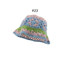 Load image into Gallery viewer, Fashionable flower knitted hat AE4138
