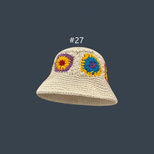 Load image into Gallery viewer, Fashionable flower knitted hat AE4138
