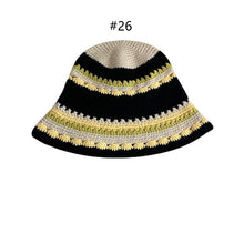 Load image into Gallery viewer, Fashionable flower knitted hat AE4138
