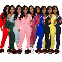 Load image into Gallery viewer, Hot selling cardigan sports suit
