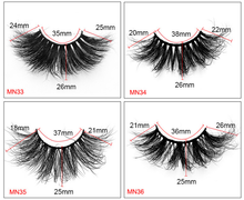 Load image into Gallery viewer, Fluffy eyelashes 8D 25mm mink eyelashes AH5002
