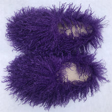 Load image into Gallery viewer, Faux Beach Wool Cotton Slippers（HPSD241）
