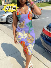 Load image into Gallery viewer, Sexy Tie Dye Long Dress（AY2218）
