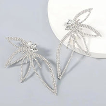 Load image into Gallery viewer, Fashion Rhinestone Butterfly Earrings（AE4092）
