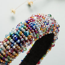 Load image into Gallery viewer, Hand Beaded Crystal Headband（AE4101）
