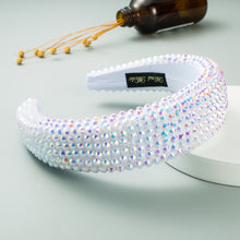 Load image into Gallery viewer, Hot selling flash diamond broad brim headband
