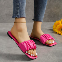 Load image into Gallery viewer, Flat-bottomed square-headed sandals HPSD257
