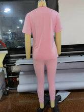 Load image into Gallery viewer, Fashion Printed Short Sleeve T-Shirt Set（AY1972）

