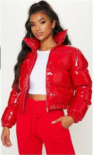 Load image into Gallery viewer, Solid color mirror zipper jacket（AY1491）

