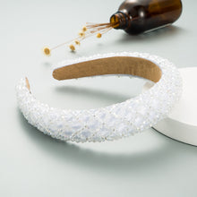 Load image into Gallery viewer, 2021 new woven beaded headband

