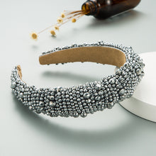 Load image into Gallery viewer, Hand Beaded Crystal Headband（AE4101）
