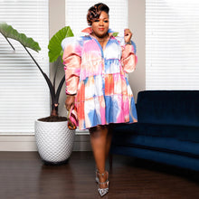 Load image into Gallery viewer, Fashion printed ruffle dress AY2639
