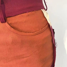 Load image into Gallery viewer, Multi-color splicing waist jeans(AY2511)
