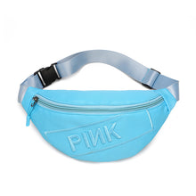 Load image into Gallery viewer, PINK candy color belt bag (normal product, non-brand)
