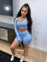 Load image into Gallery viewer, One-shoulder sexy hollow sports suit AY1155
